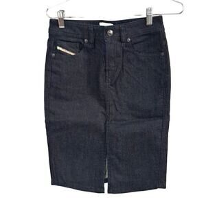 Diesel industry strecth cotton denim skirt size 2p